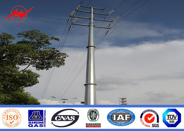 Trung Quốc Tapered  Polygonal Electrical Power Pole For Distribution Line , Steel Transmission Pole nhà cung cấp
