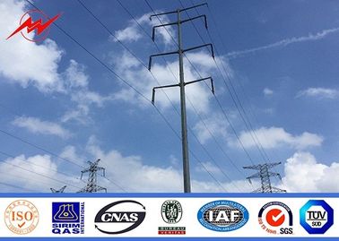 Trung Quốc Transmission Line 110kv 132kv Towers And Lattice Masts Double Circuit Galvanized Power Poles nhà cung cấp
