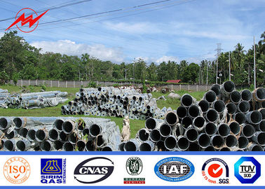 Trung Quốc Cột thép mạ kẽm 45FT 3 mm, cột điện Philippines Tiêu chuẩn NEA nhà cung cấp