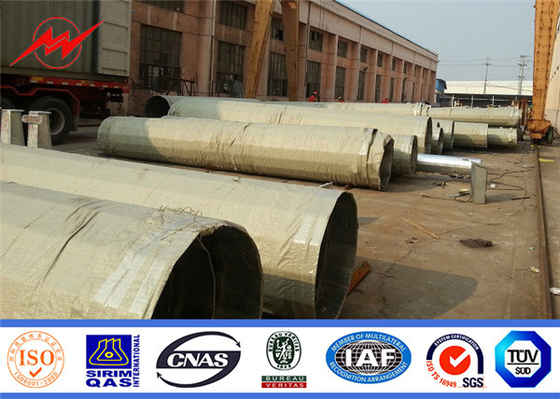 Trung Quốc 138KV ống thép cột điện cho đường truyền điện 1 mm đến 36 mm nhà cung cấp