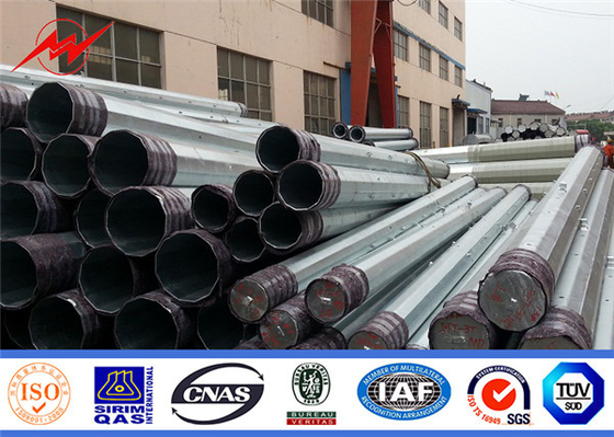 Trung Quốc Q235 Q345 Thép ống cột 36mm cho đường truyền và phân phối điện nhà cung cấp