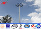 Power Plants Lighting Conical 36m Square Light High Mast Pole With Auto Racing System nhà cung cấp