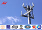 Antoorrosive Mobile Truyền thông Mono Pole Tower 100 FT Với mạ kẽm nhúng nóng nhà cung cấp