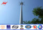 Professional 500Dan Conical Mobile Electrical Transmission Tower Monopole 11kv nhà cung cấp