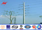 High voltage steel pole 90ft Galvanized Steel Pole for power transmission nhà cung cấp