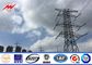 110 KV Polygonal High Voltage Galvanization Power Poles For Electrical Line nhà cung cấp