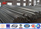 Q345 HDG Low Voltage Electric Metal Utility Poles 32M 20KN / Hot Rolled Steel Pole nhà cung cấp