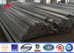 Q345 HDG Low Voltage Electric Metal Utility Poles 32M 20KN / Hot Rolled Steel Pole nhà cung cấp