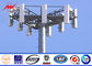 Customized Round 100 FT Communication Distribution Monopole Cell Tower nhà cung cấp