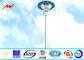 S355JR Polygonal 25m Galvanized Sports Light Poles With Electric Rasing System nhà cung cấp