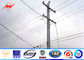 NGCP 8 Sides 50FT Steel Utility Pole for 69KV Electrical Power Distribution with AWS D1.1 Standard nhà cung cấp