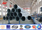 High Earthquake Resistance Q345 Galvanized Tubular Steel Pole For Electrical Line AWS D 1.1 nhà cung cấp