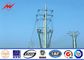 Galvanized Electric Polygona 50m Steel Transmission Poles Approved ISO9001 nhà cung cấp