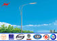 6 - 8m Height Solar Power Systerm Street Light Poles With 30w / 60w Led Lamp nhà cung cấp