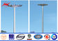 3 Sections 5mm 35M HDG High Mast Light Pole with 6 Lamps Wind Speed 30m/s nhà cung cấp