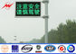 Safety Single Arm 5M Guiding LED Traffic Lights Signals For Highway nhà cung cấp