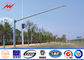4m Seaside Freeway Traffic Sign Polyester Traffic Light Pole With Double Bracket nhà cung cấp