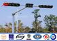 6000mm Height Galvanized Traffic Light Signals Columns Single Bracket For Horizontal Mounting nhà cung cấp