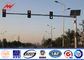 Q235 Frame polygonal / Round Highway Road Sign Board With Single Arm nhà cung cấp