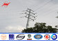 Conical 12.20m Pipes Steel Utility Pole For Electrical Transmission Power Line nhà cung cấp
