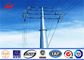 69kv Q235 Q345 Transmission Metal Utility Poles With Cross Arms nhà cung cấp
