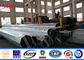 30FT 35FT Galvanized Steel Pole Steel Transmission Poles For Philippines Electrical Line nhà cung cấp