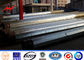 Q345 12m 69kv Electrical Power Pole Steel Utility Poles With Cross Arm nhà cung cấp