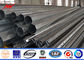 Africa 10m 500 Dan Electric Power Pole Steel Utility Poles Powder Coating nhà cung cấp