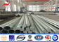 1250KG Load Weight 8 sides Galvanized Steel Pole 8M Light Weight 10 KV - 550 KV nhà cung cấp