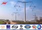 Conical 12.2m 1280kg Load Steel Utility Pole For Power 65kv Distribution nhà cung cấp
