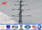 S500MC 11m Steel Utility Pole / Tubular Pole For 115kv Transmission Distribution Line nhà cung cấp