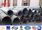 Octogonal 12m 800 DaN Galvanized Steel Transmission Poles with Q345 Material nhà cung cấp