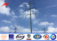 S500MC 11m Steel Utility Pole / Tubular Pole For 115kv Transmission Distribution Line nhà cung cấp