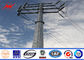 Galvanized Steel Utility Pole 13.4kv Powerful Transmission Line 160 Km / H 30 M / S nhà cung cấp