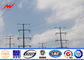 69 kv 75 FT Galvanized Steel Transmission Poles Electrical Power Pole 1mm - 30mm nhà cung cấp