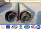 1.5 Safety Factor Galvanized Steel Pole / Galvanised Steel Poles 50 Years Life Time nhà cung cấp