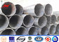 17M AWS D1.1 Galvanized Steel Pole / Steel Transmission Poles ISO Certification nhà cung cấp
