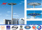 23m 3 Sections HDG High Mast Lighting Pole 15 * 2000w For Airport Lighting nhà cung cấp