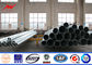 ISO 9001 69 kv Electrical Transmission Line Pole ASTM A572 Steel Tubular nhà cung cấp