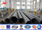 ISO 9001 69 kv Electrical Transmission Line Pole ASTM A572 Steel Tubular nhà cung cấp