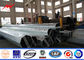 Utility Galvanised / Galvanized Steel Pole For Electrical Power Transmission Line nhà cung cấp