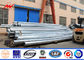 40ft 800 DaN Galvanized steel utility poles Electrical Power Monopole Q345 Material nhà cung cấp