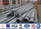 Steel Hot Dip Galvanized Steel Pole For Transmission Power Distribution 30 - 80 Ft nhà cung cấp