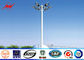45m Galvanized High Mast Tower 100w - 5000w For Airport / Seaport , Single Or Double Arm nhà cung cấp