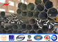 10m-20m Galvanised Steel Power Poles / Electric Transmission Line Poles Round Shape nhà cung cấp