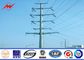 69KV Cột điện điện cho truyền điện với Hot Dip Galvanization và Powder Coating nhà cung cấp