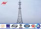 Ống thép mạ kẽm 220 kv Ống Mono Pole Tower 10m-200m Sử dụng rộng rãi nhà cung cấp