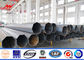 +/-2% Tolerance 12m 1500Dan Galvanized Steel Pole For Power Line Distribution Project nhà cung cấp
