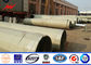 Hot Rolled Steel Electrical Power Pole Transmission Line Project With Bitumen nhà cung cấp
