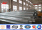 Hot Dip Galvanizing Power Transmission Steel Poles Sơn bột 9m 11m nhà cung cấp